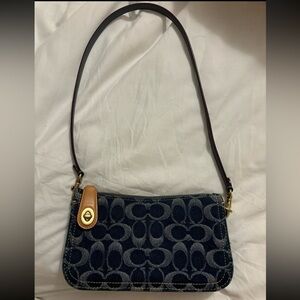 COACH Penn Shoulder Bag in Signature Denim